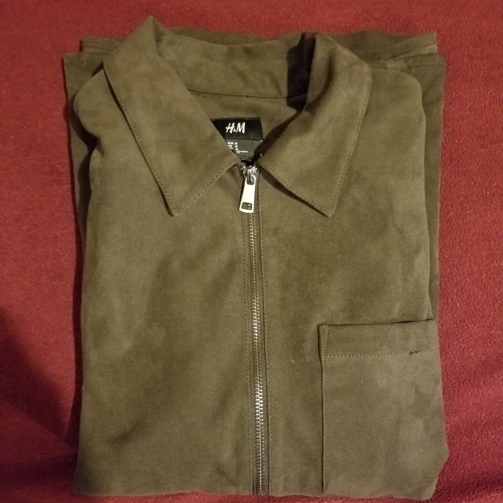 H&M suede jacket